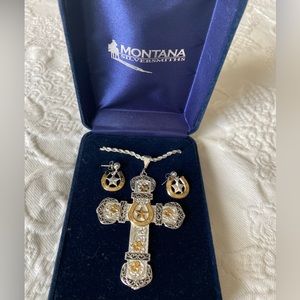 Montana Silversmith Cross Jewelry Set